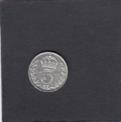 Beschrijving: 3 Pence EDWARD V